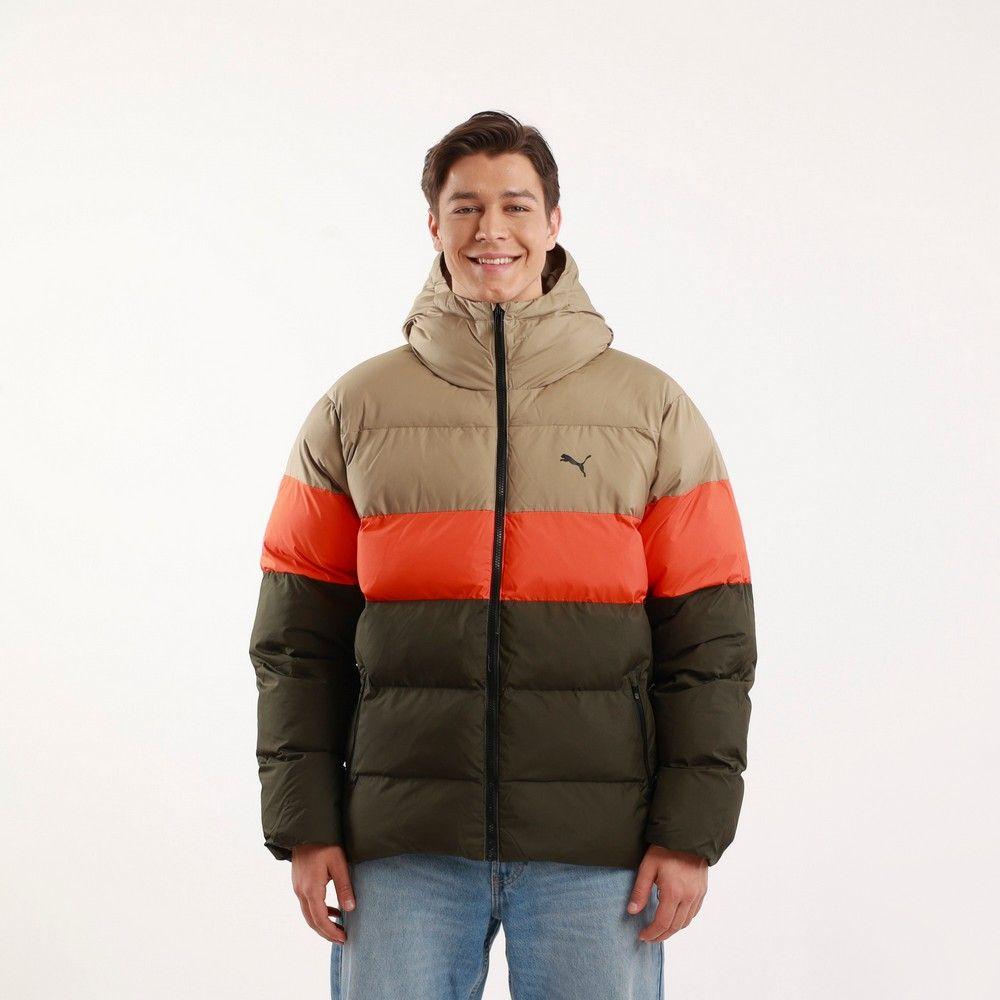 Muška jakna Poly Puffer Jacket M, Maslinasta