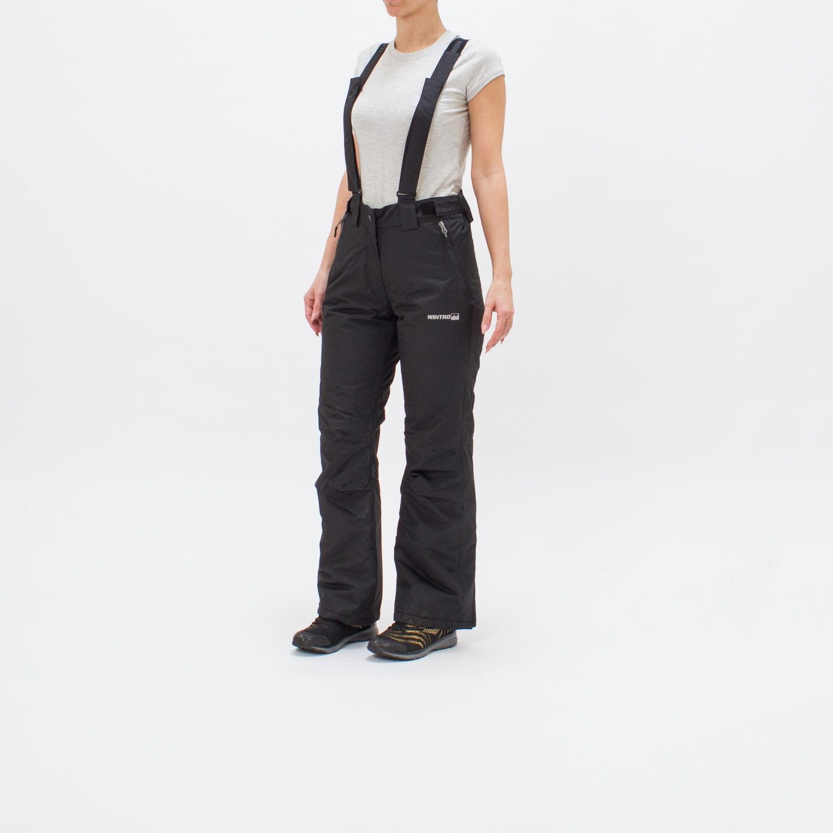 Wintro Ženske ski pantalone Nancy W, Crne