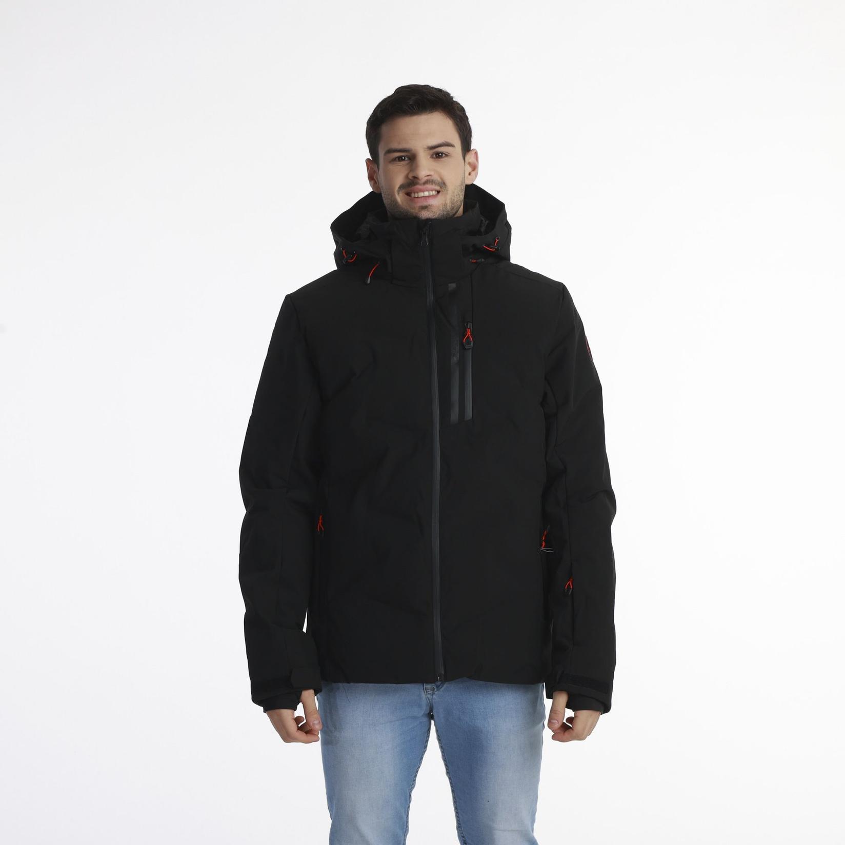 Icepeak Muška jakna Foley, Crna