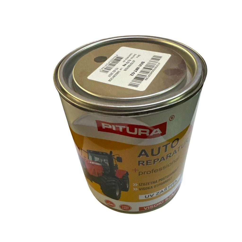 Pitura Farba 02, Auto reparaturna siva, 0,75 kg