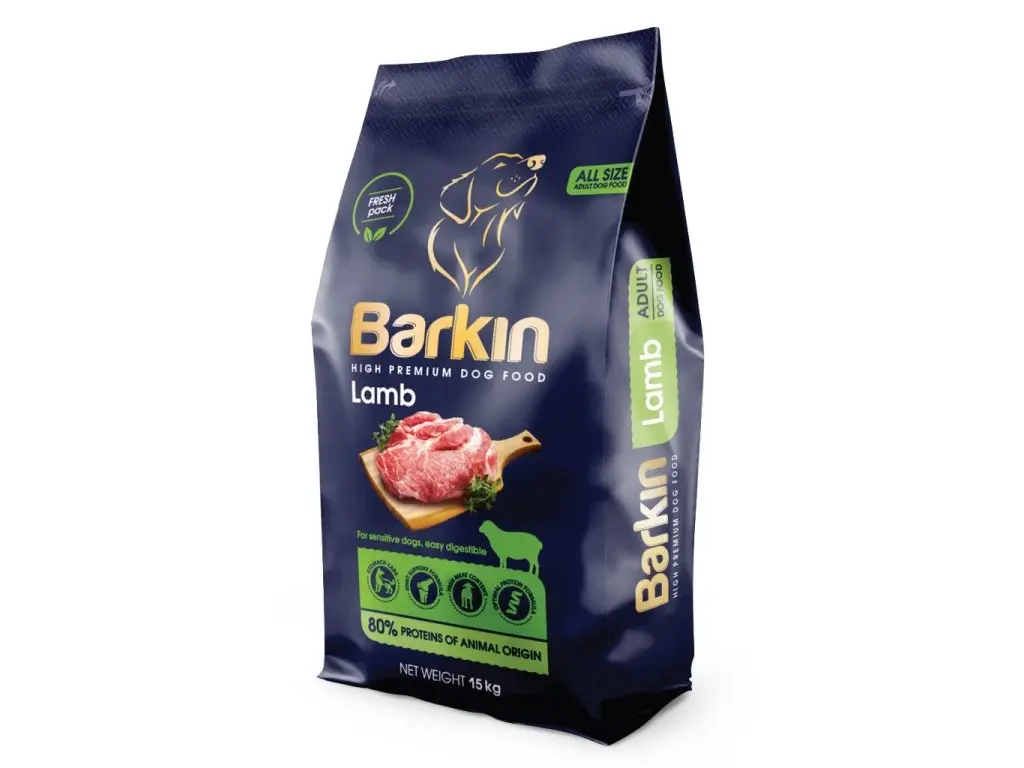 Barkin Suva hrana za male pse High Premium, Jagnjetina, 15 kg