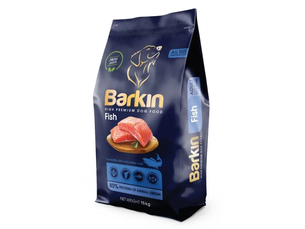Barkin Suva hrana za male pse High Premium, Riba, 15 kg