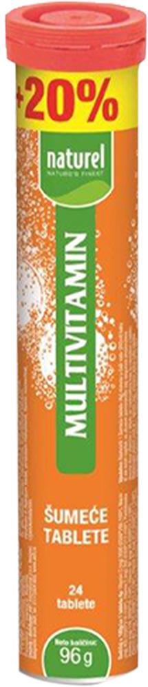 Naturel Šumeće tablete Multivitamin, 24 komada