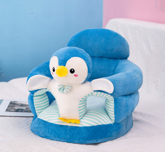 Baby Line Foteljica za bebe Pingvin A8, Plava