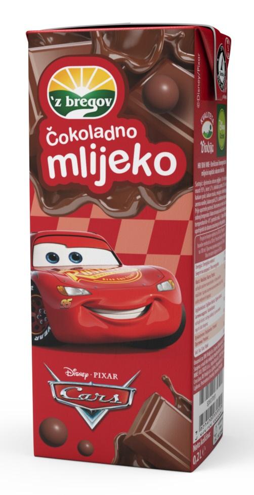 Z Bregov Čokoladno mleko, 200ml