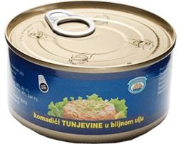 Malibu Tunjevina komadići u biljnom ulju, 170g