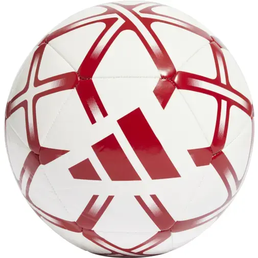 Adidas Fudbalska lopta Starlancer CLB, Belo-crvena