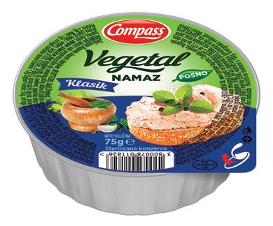 Compass Namaz Vegetal Klasik, 75g
