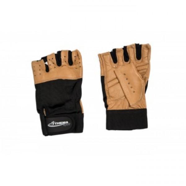 Thema Sport Fitnes rukavice BI-248, Braon-crne