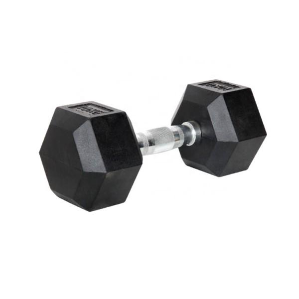 Hawk Fitness Bučica Hex, 10kg, Crni