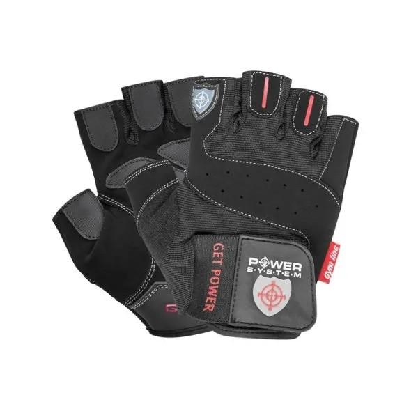 Power System Rukavice za teretanu Get Power, Crne