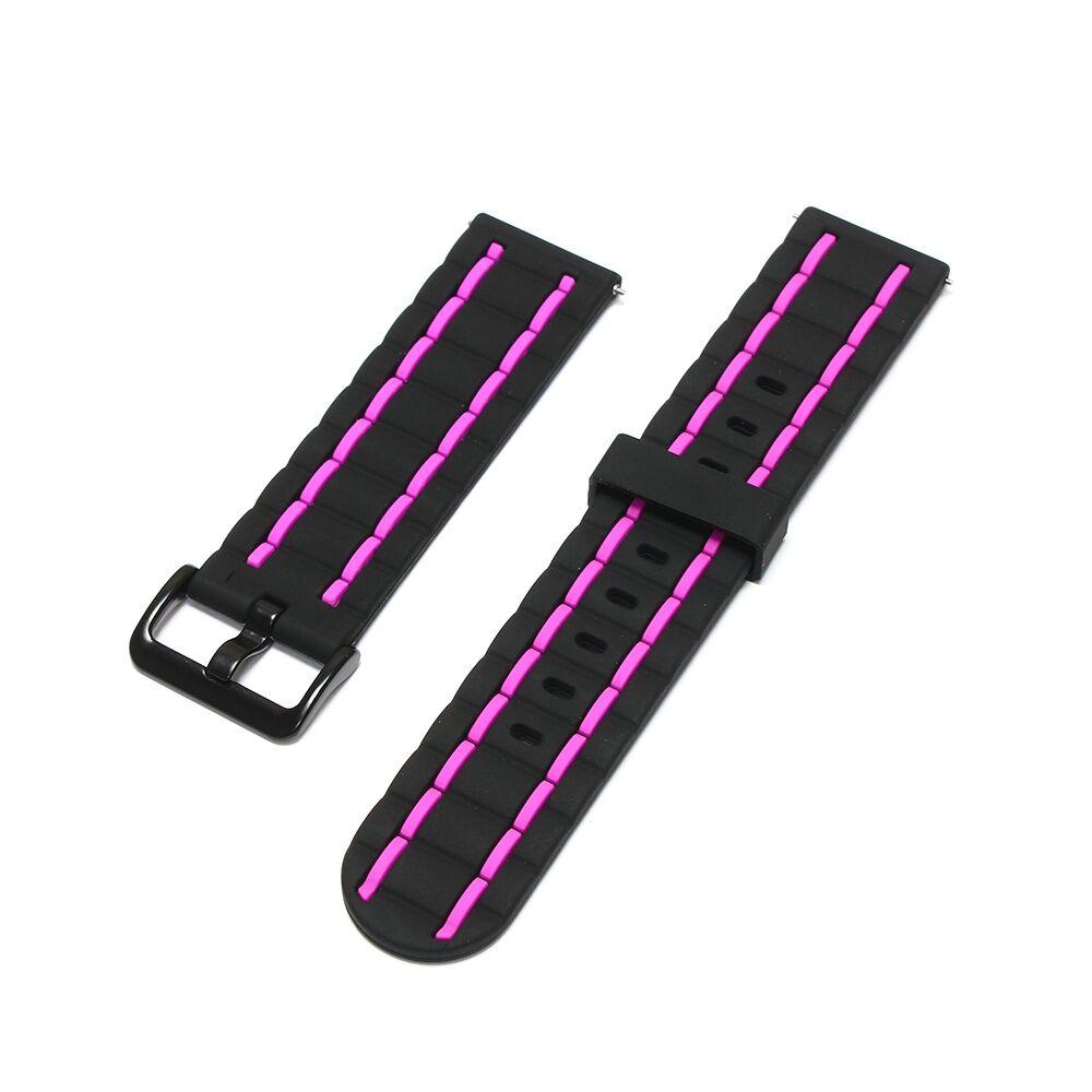 Narukvica Linea za smart watch 22mm, Crna