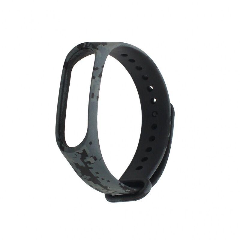 Narukvica za smart watch Xiaomi Mi Band M3/M4, Tamnosiva