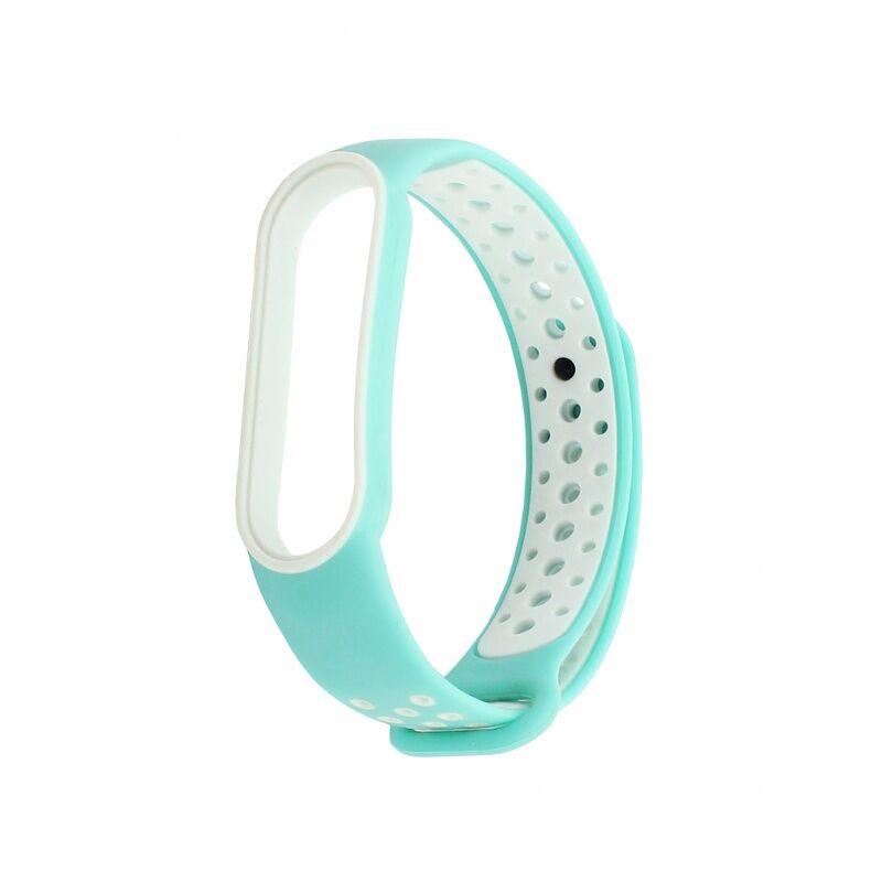 Narukvica za smart watch Xiaomi Mi Band M5/M6, Bela