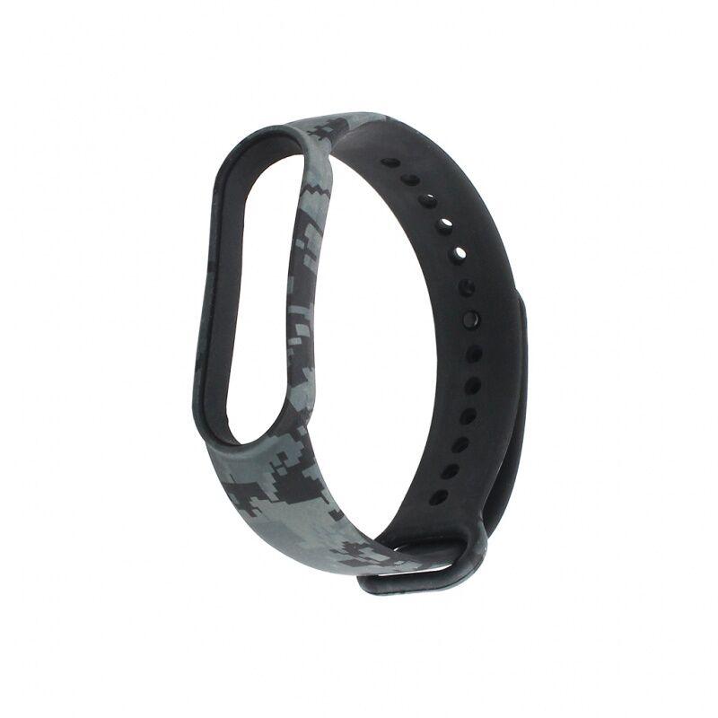 Narukvica za smart watch Xiaomi Mi Band M5/M6, Siva