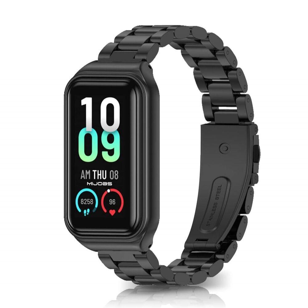 Narukvica za smart watch Xiaomi Band M7, Metalna, Crna