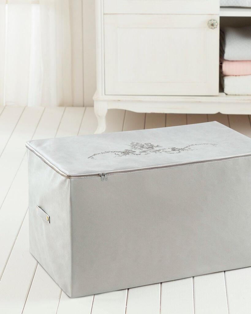 Madame Coco Kutija za odlaganje Printed, 64x41x35cm, Siva