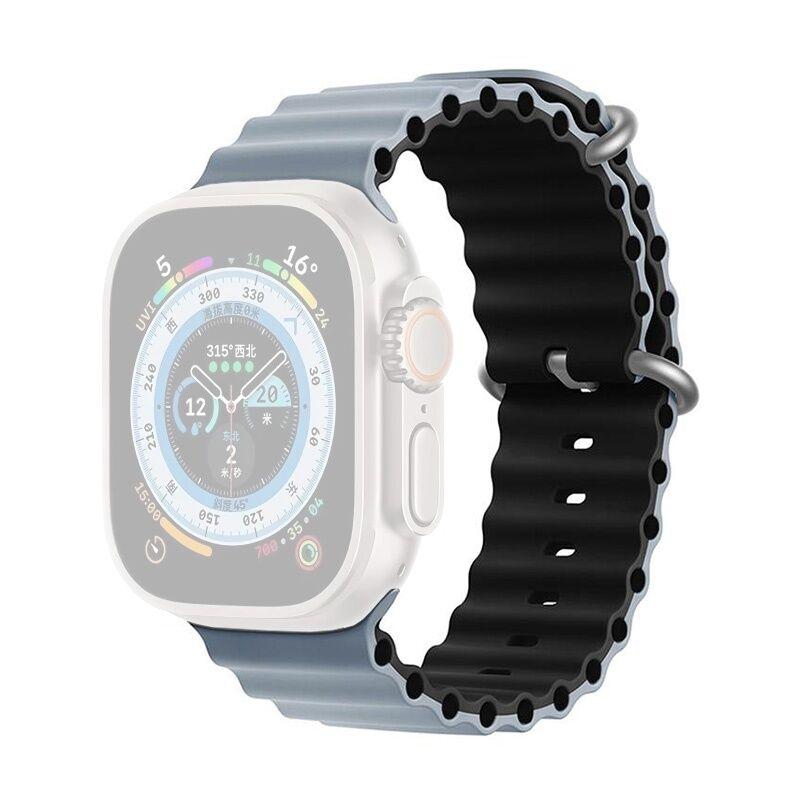 Moye Narukvica za smart watch Ocean Strap 44/45/49mm, Siva