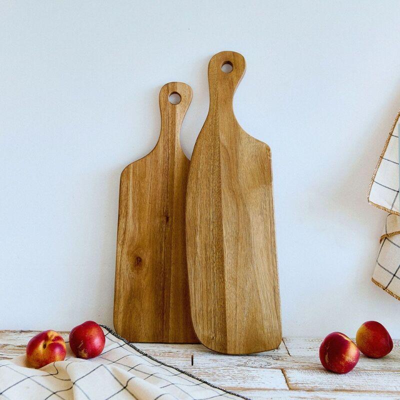 Dekor Dom Daska za sečenje Mooka 52x15cm, Natural, HML 229180