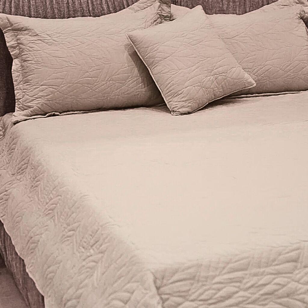 Dekor Dom Prekrivač Set Fiona Double, Sand Grey