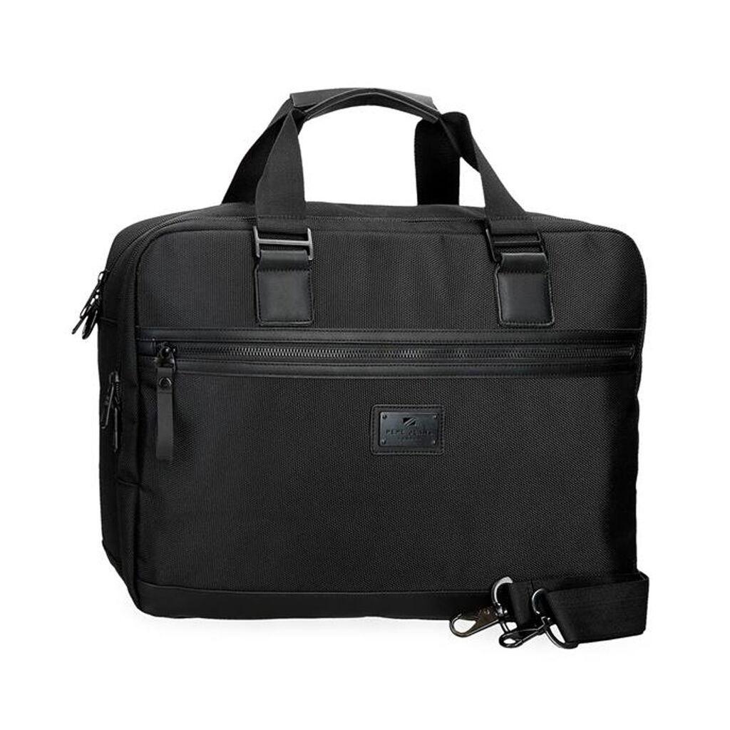 Pepe Džins torba za laptop Blekmor 7056642, 15,6", crna