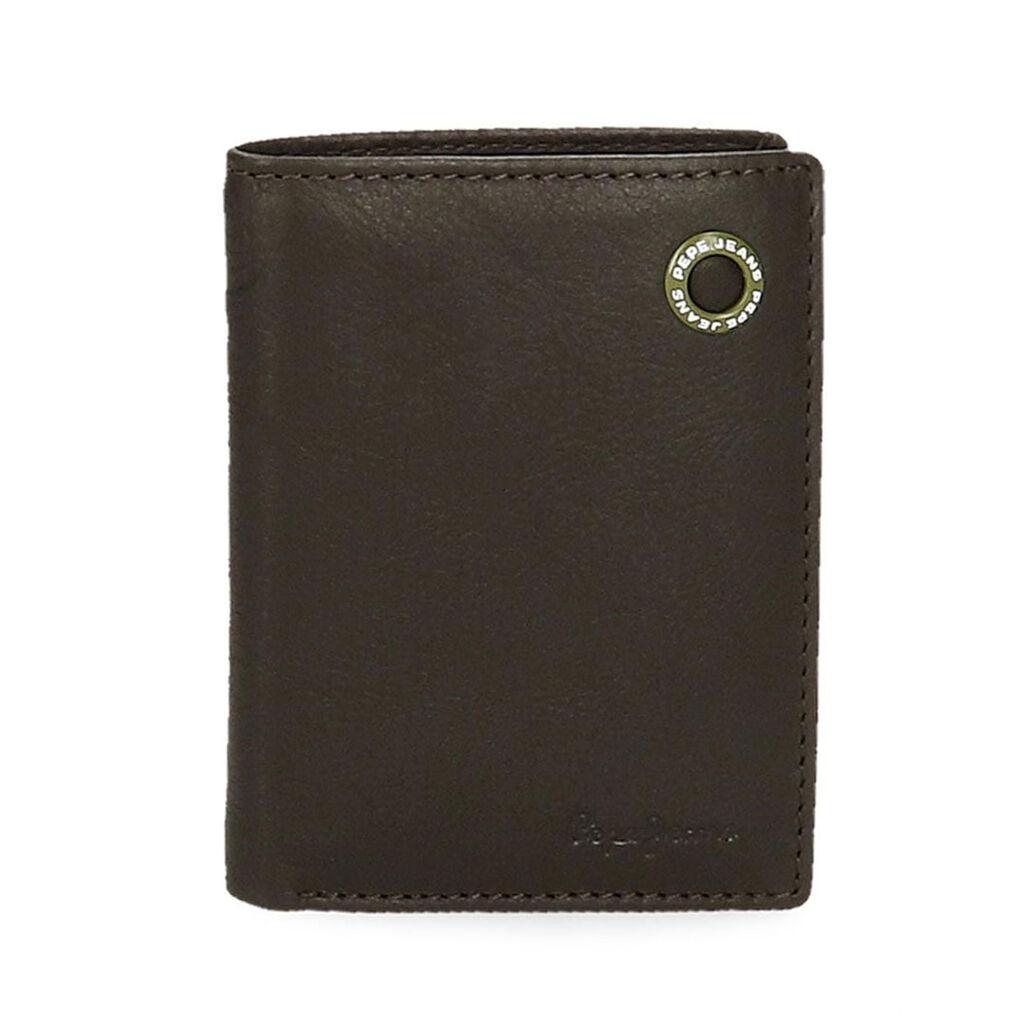 Muški kožni novčanik Pepe Jeans Badge 7371132, 10,5 cm, braon
