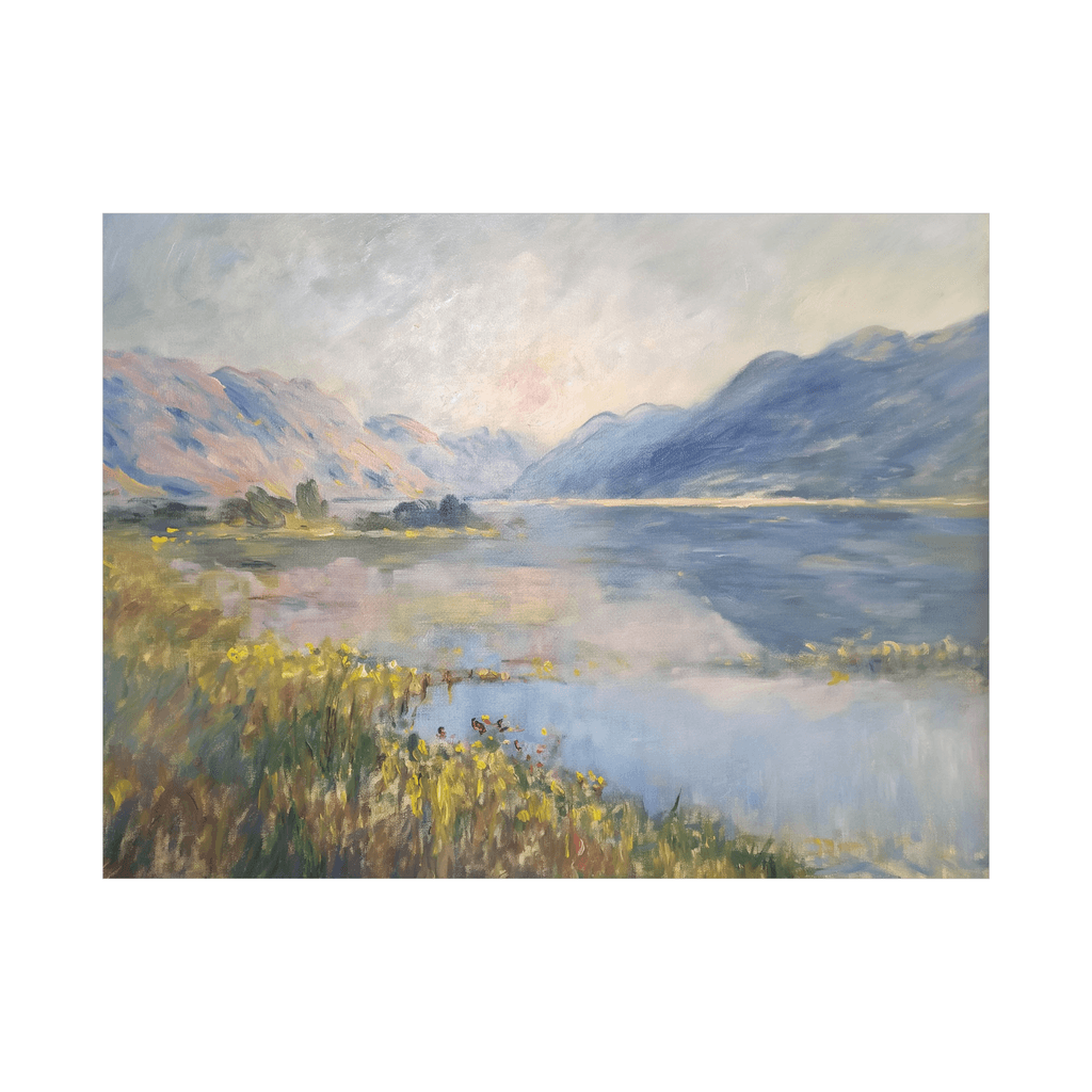 Canvas Slika na platnu Tihi zalazak, 80 x 60 cm