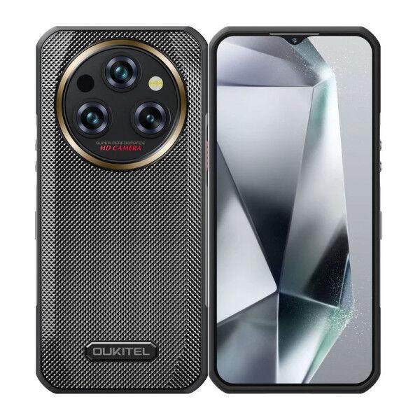 Oukitel Smart telefon WP35 pro 5G, 6.6", 12GB/512GB, 64MP/32MP, Android15, Black Rugged