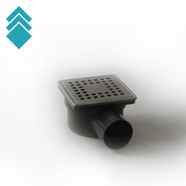 FEHA Podni slivnik Feha 304, 10x10x50cm, Inox