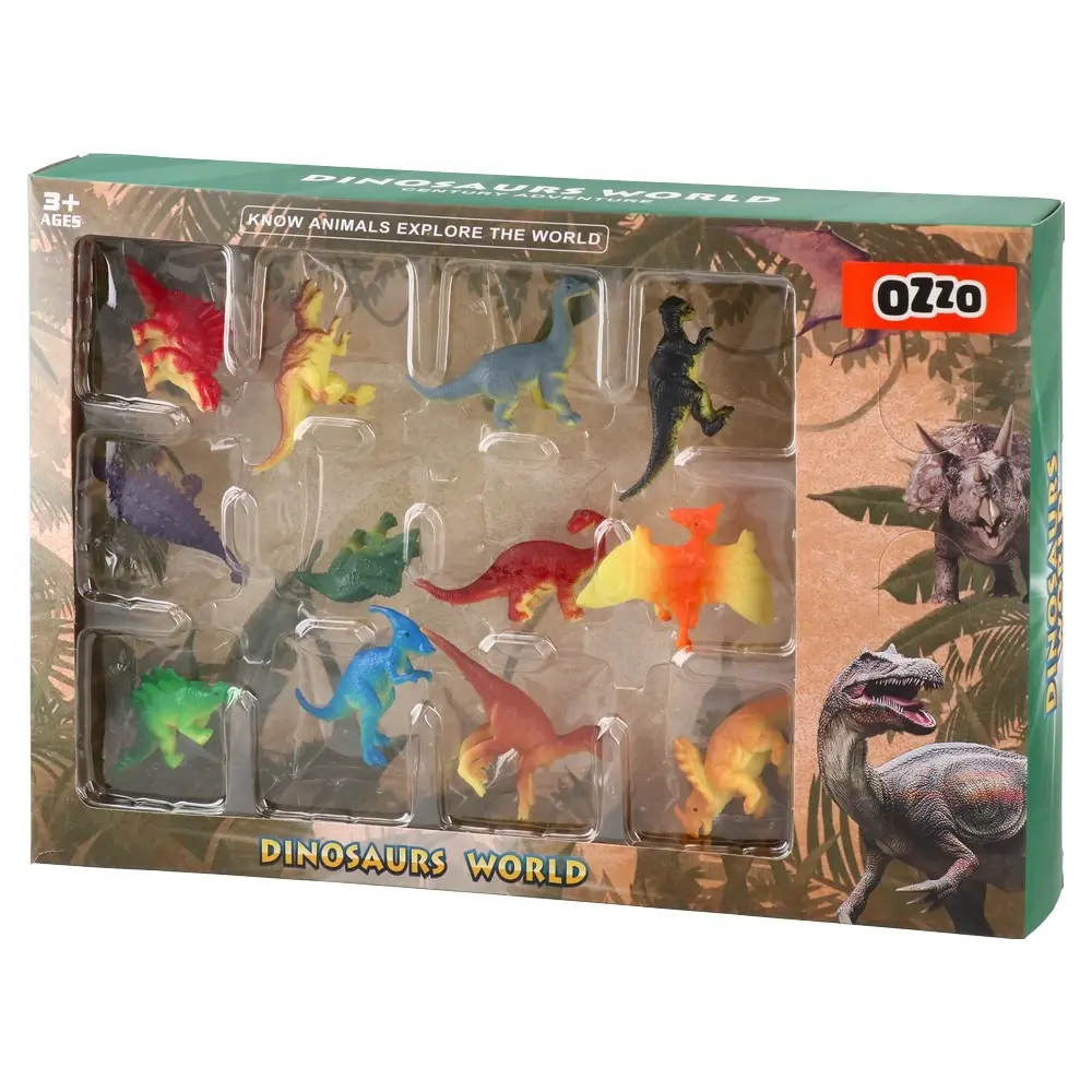 Ozzo Set dečijih figura Dinosaurs world, 12 komada