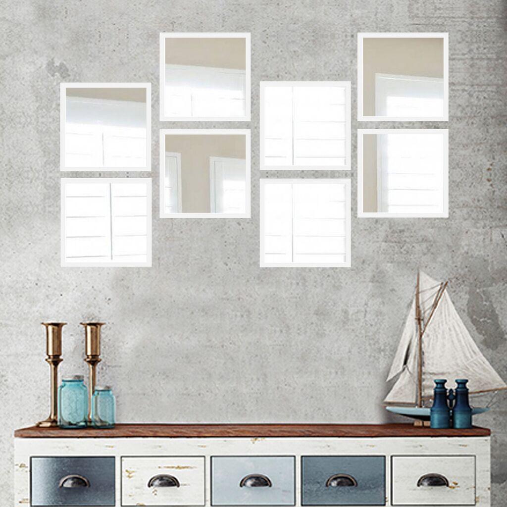 Wallity Set ogledala SETAYNA_068, Beli