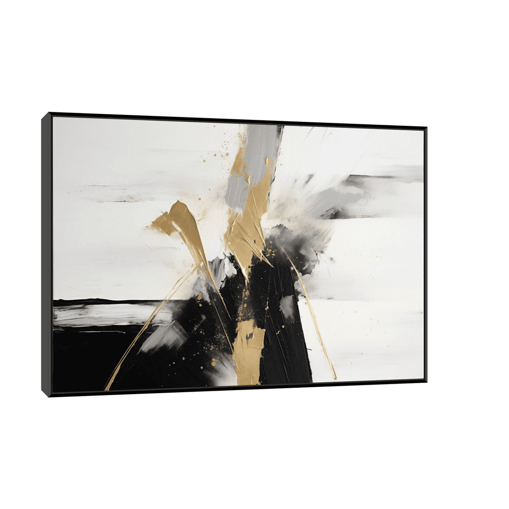 Canvas Slika na platnu Sloboda, Sa ramom, 30 x 45 cm, Crni