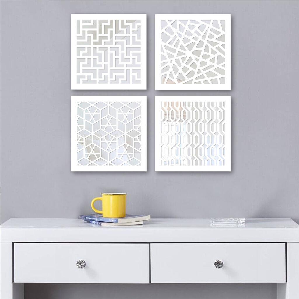 Wallity Set ogledala BYZ7436502136115, Beli