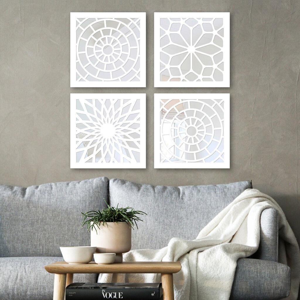 Wallity Set ogledala BYZ7436502136122, Beli