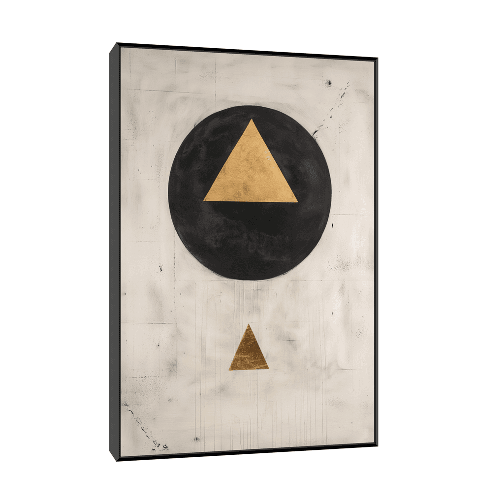 Canvas Slika na platnu Dual 30x45cm, Sa ramom, Crni