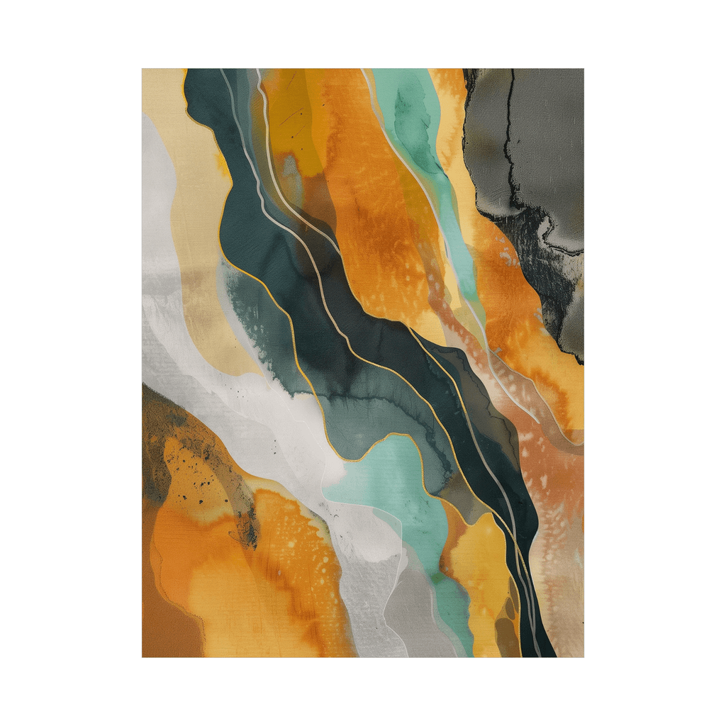 Canvas Slika na platnu Dijagonalna harmonija, 90 x 120 cm