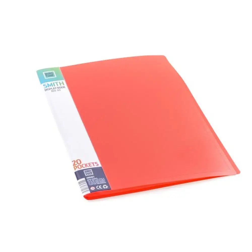 Smith Fascikla, 20 folija, A4, Crvena