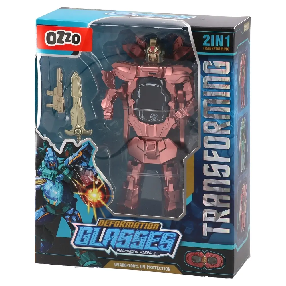 Ozzo Deformed Igračka robot, transformers, 2u1, naočare, 4051593