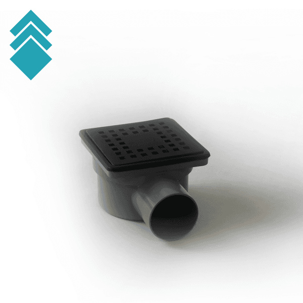 FEHA Podni slivnik Feha 304, 10x10x50cm, Crni