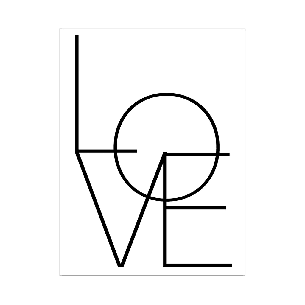 Canvas Slika na platnu Love, 45 x 60 cm