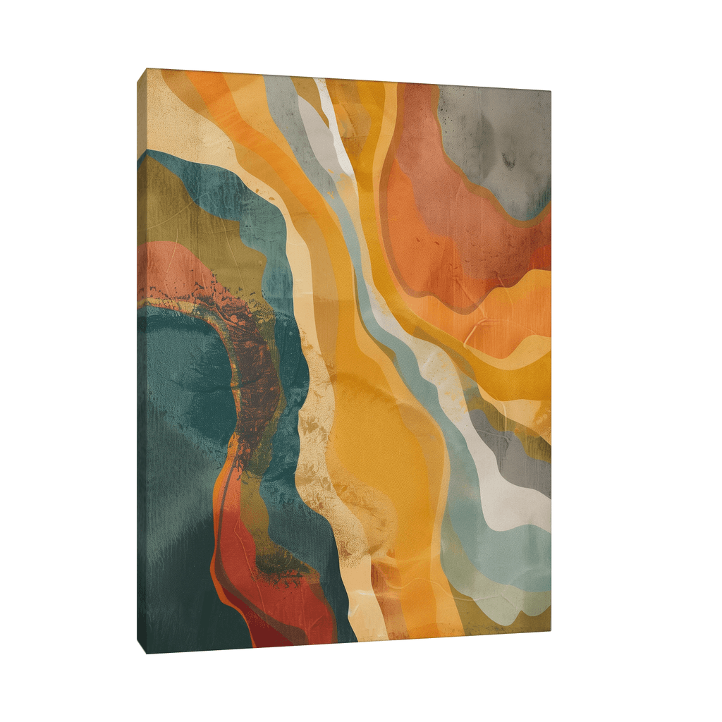 Canvas Slika na platnu Dijagonalna harmonija II, Bez rama, 30 x 40 cm