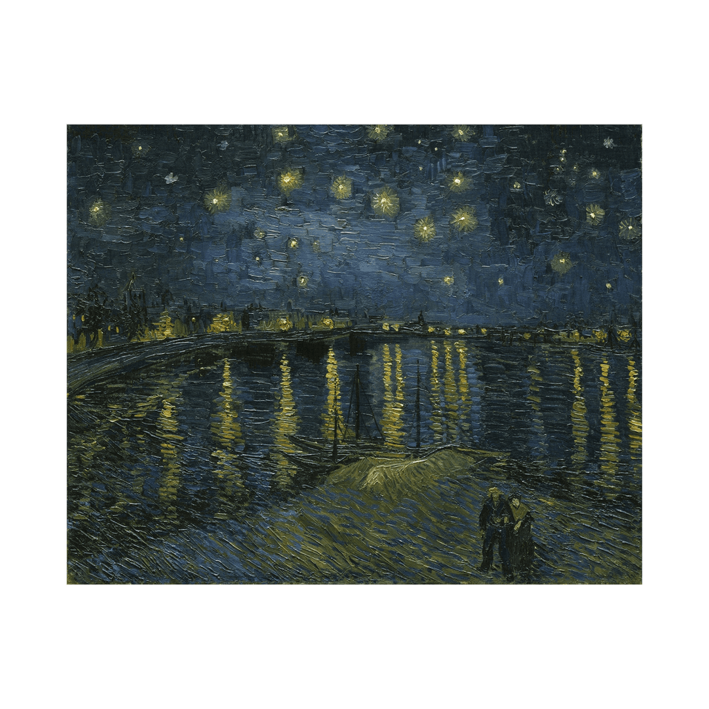 Canvas Slika na platnu Starry Night, Vincent van Gogh, 75x60cm