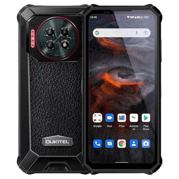 Oukitel Smart telefon WP19 pro, 6.8", 8GB/256GB, 64MP/16MP, Android13, Black Rugged