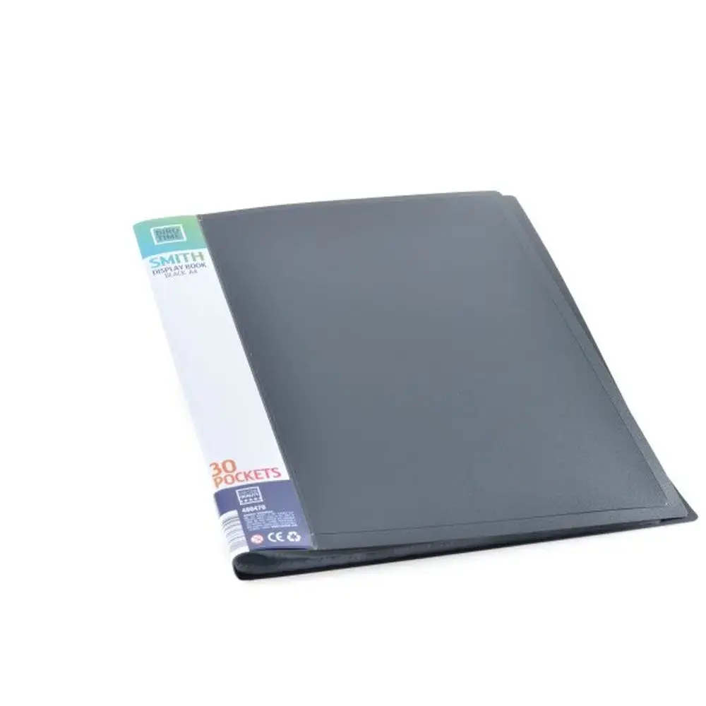 Smith Fascikla, 30 folija, A4, Crna
