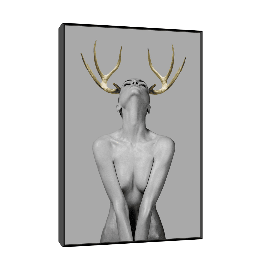 Canvas Slika na platnu Vizija, 100x150cm, Sa ramom, Crni