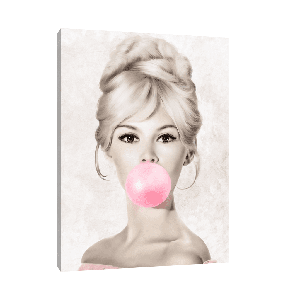 Canvas Slika na platnu Brigitte Bardot, Bez rama, 30x40cm