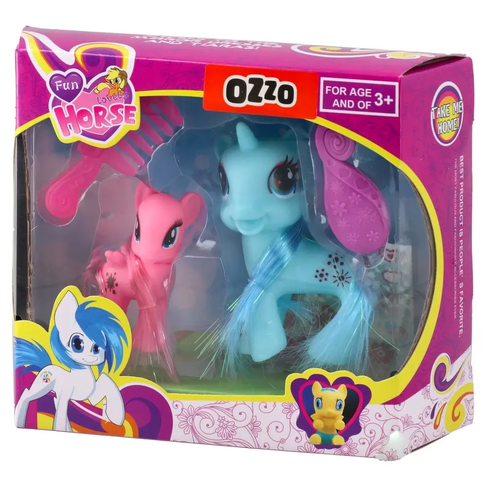 Ozzo Fun horse Set figura Poni, 17cm, 2 komada