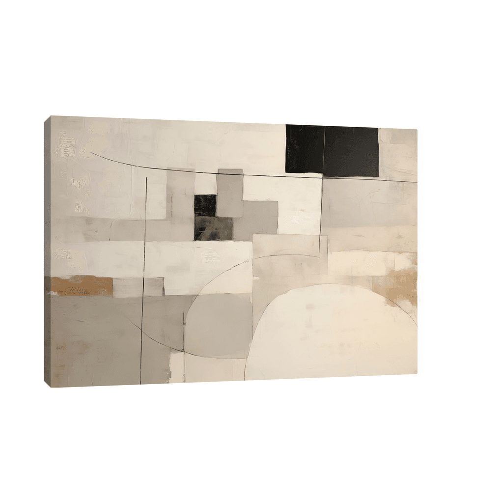 Canvas Slika na platnu Monohromni ritam, Bez rama, 75x50cm