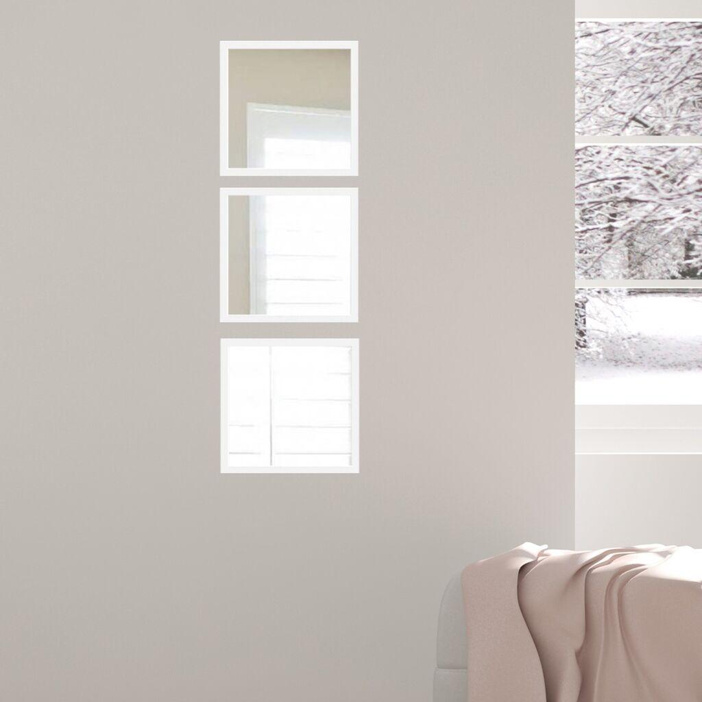 Wallity Set ogledala SETAYNA_072, Beli