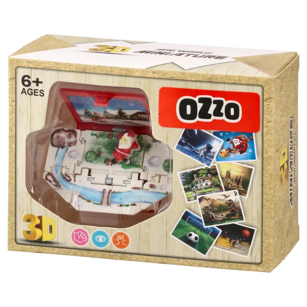 Ozzo 3D knjiga na rasklapanje Mini fudbalski stadion